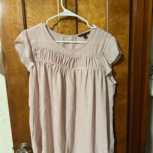 Zac & Rachel Blush Pink Ruffle Blouse